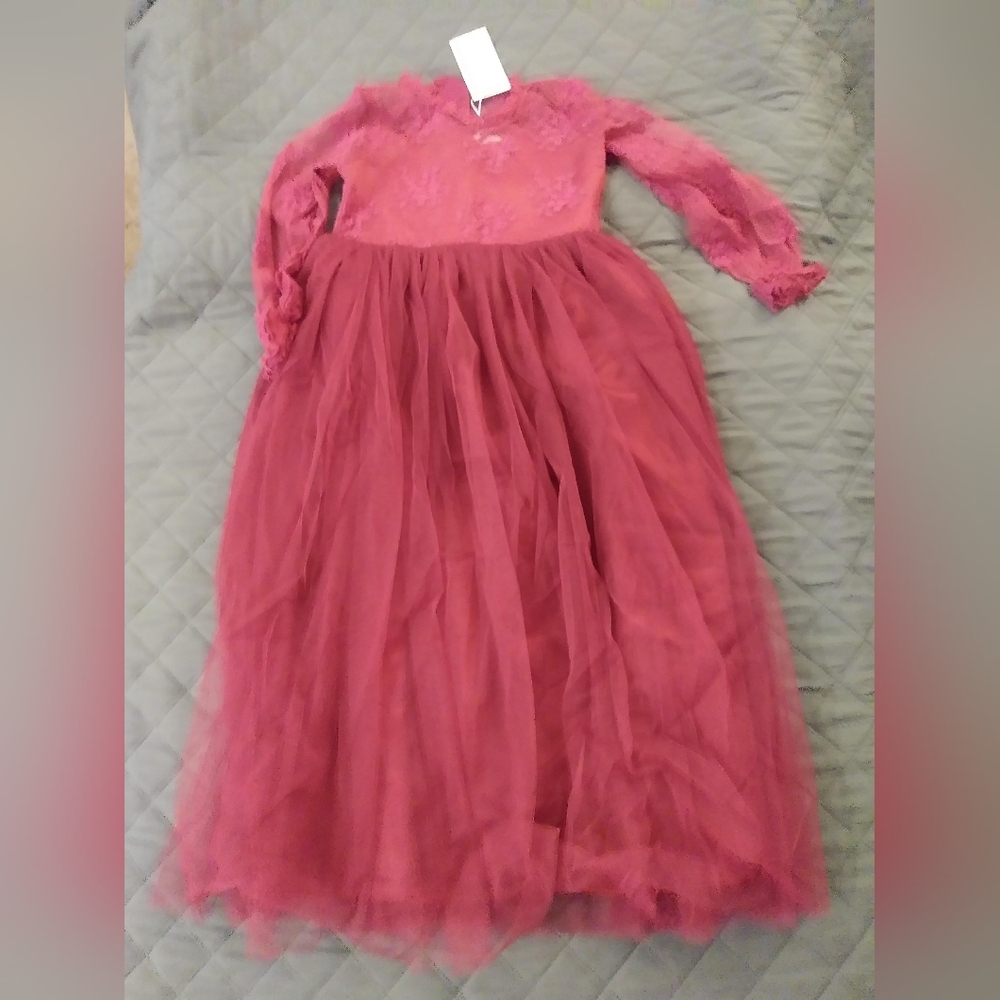 Just Couture Red Lace Dress